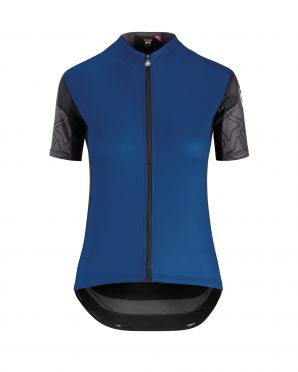 Assos XC korte mouw fietsshirt blauw dames
