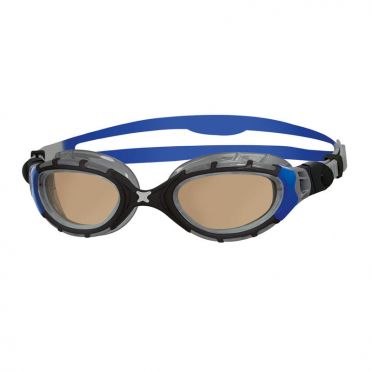 Zoggs Predator polarized ultra zwembril blauw 