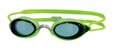 Zoggs Fusion air donkere lens zwembril groen