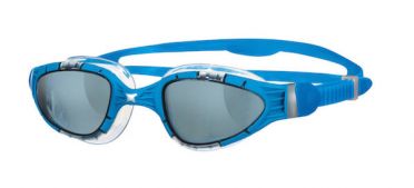 Zoggs Aqua flex donkere lens zwembril blauw