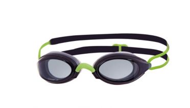 Zoggs Fusion air donkere lens zwembril groen 