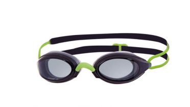 Zoggs Fusion air donkere lens zwembril groen