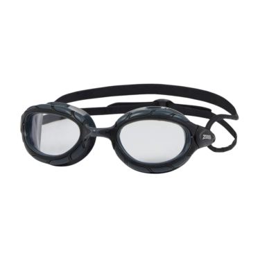 Zoggs Predator transparante lens zwembril zwart 
