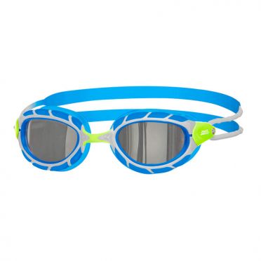 Zoggs Predator titanium zwembril blauw/wit