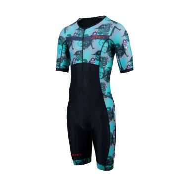 Zone3 Activate plus korte mouw trisuit Tribal Rush heren 