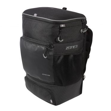 Zone3 Transition rugzak met helm compartiment zwart