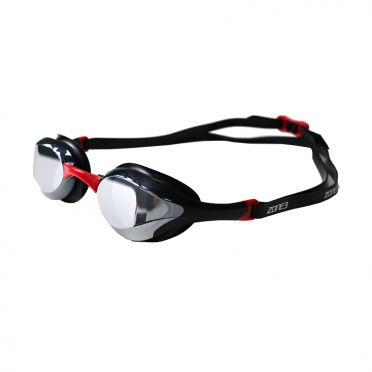 Zone3 Volare race polarized zwembril zwart/rood 