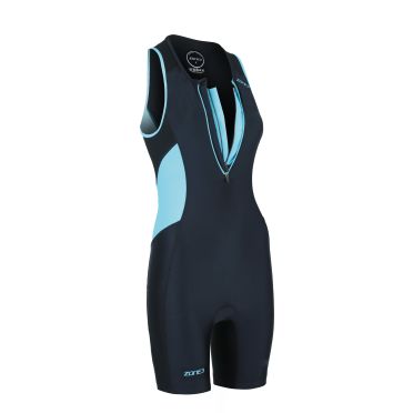 Zone3 Activate trisuit mouwloos zwart/blauw dames 
