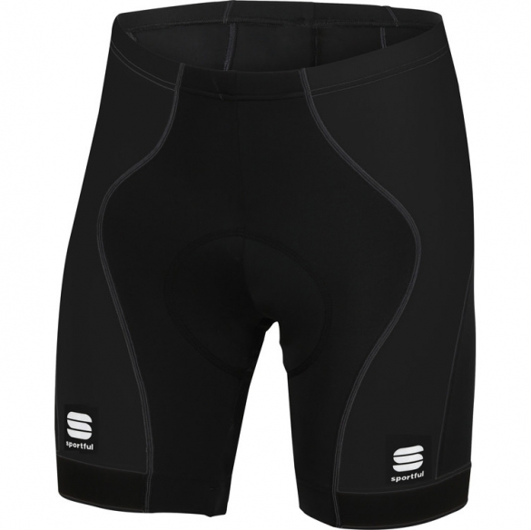 Sportful Giro Sol fietsbroek zwart heren 18cm 1101268-002