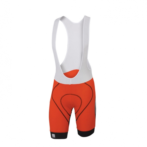 Sportful Tour Max bibshort zwart/rood heren 1101323-251