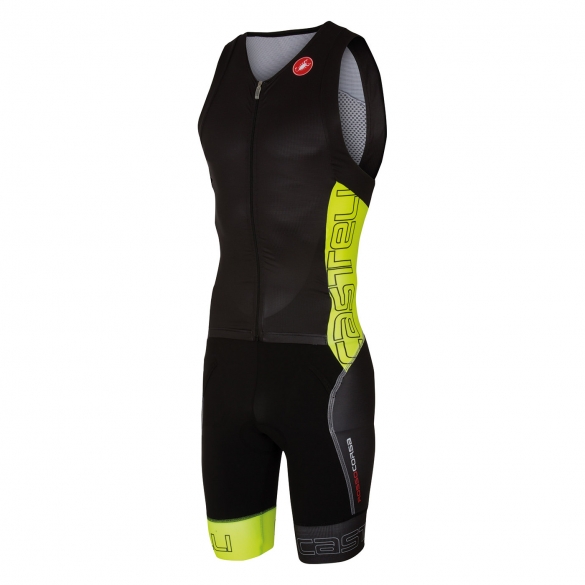 Castelli Free sanremo tri suit mouwloos heren zwart/geel 16071-321 CA16071-321