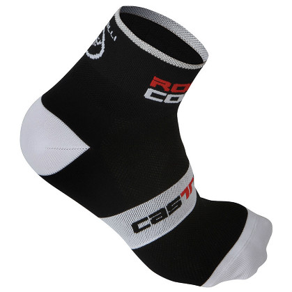 Castelli rosso corsa 6 sock zwart heren 7072-010 CA7072-010(2015)