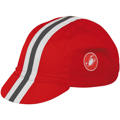 Castelli Retro 2 cap rood 13046-023 2015 CA13046-023(2015)