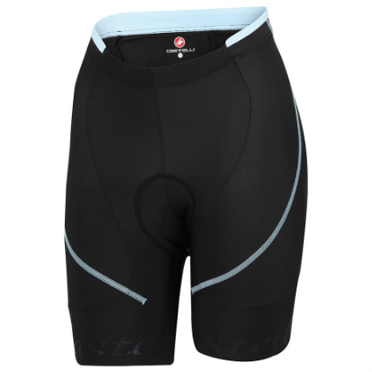 Castelli Evoluzione W short zwart/pale sky dames 15048-065 2015 CA15048-065(2015)