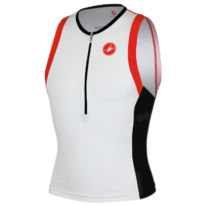 Castelli Free tri top wit heren 13024-101 CA13024-101