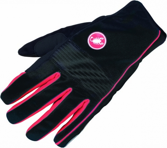 Castelli Chiro 3 glove zwart/rood 14533-231 CA14533-231