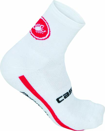 Castelli Merino 9 fietssokken heren wit 14545-001 14545-001