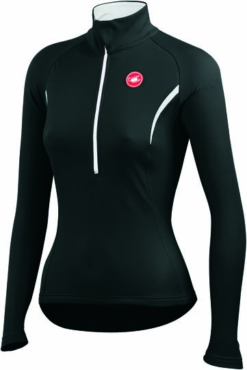 Castelli Cromo fietsshirt zwart/wit dames 14558-010 CA14558-010