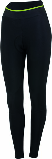 Castelli Cromo fietsbroek lang zwart/sulphur dames 14566-015 CA14566-015