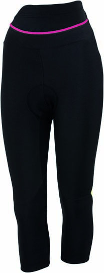 Castelli Cromo fietsbroek 3/4 zwart/roze dames 14567-011 CA14566-011