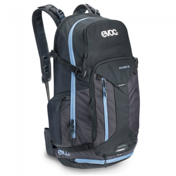 Evoc Explorer 30L Black-Mud Backpack 92367 92367