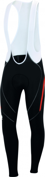 Sportful Gruppetto bibtight zwart/rood heren 1101265-251
