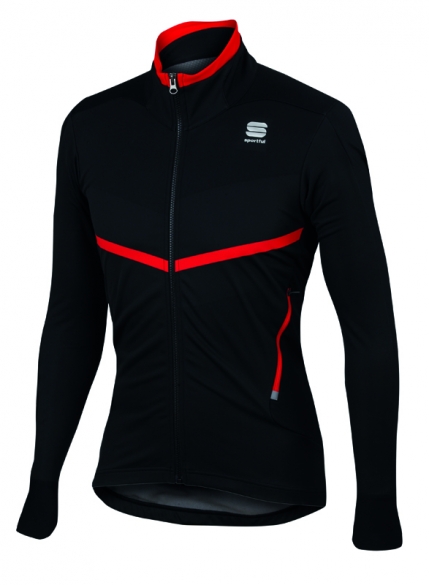 Sportful Pordoi windstopper fietsjack zwart heren 1101697-002