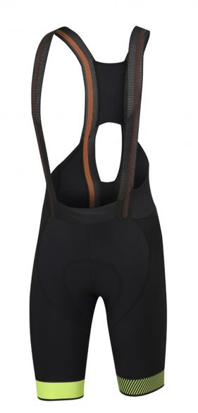 Sportful Bodyfit pro ltd bibshort zwart/fluo geel heren 1101863-291