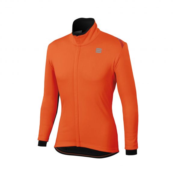 Sportful Fiandre cabrio lange mouw jacket oranje heren 1101930-850