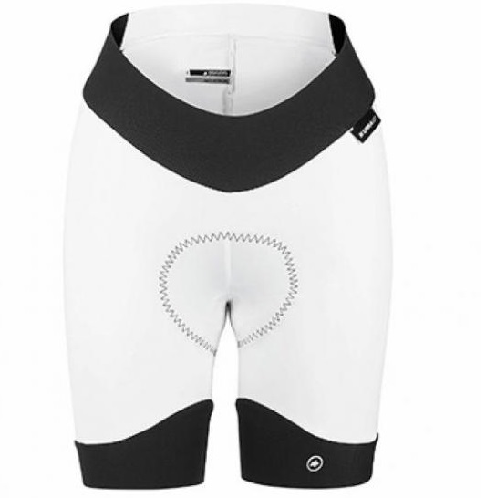 Assos Uma GT Half fietsbroek wit dames 121018657