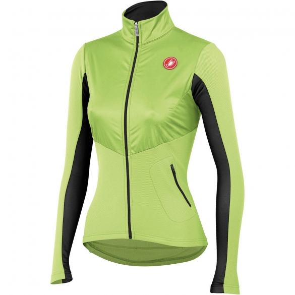 Castelli Illumina fietsshirt sulphur/antraciet dames 14559-015 CA14559-015