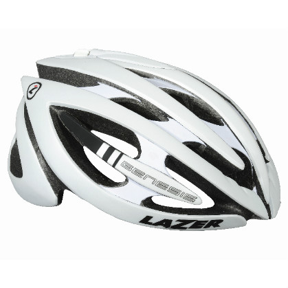Lazer genesis race helm mat wit LAGENESISWHITE