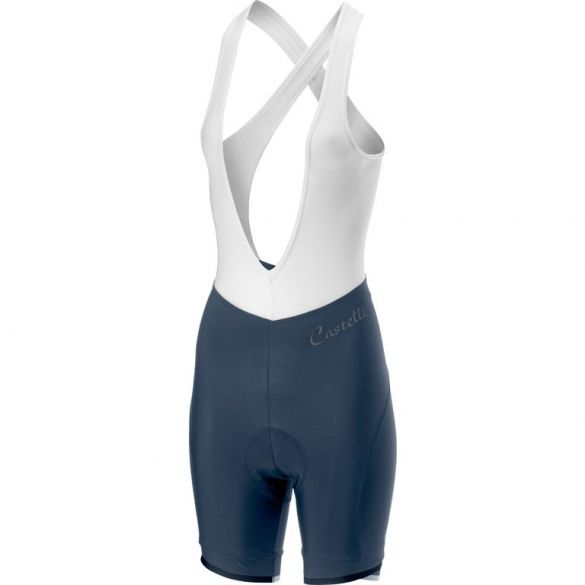 Castelli Vista bibshort fietsbroek blauw dames 18033-070