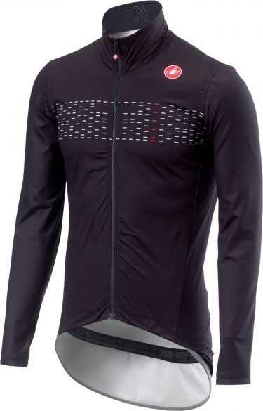 Castelli Pro fit light regen jacket zwart heren 18509-085