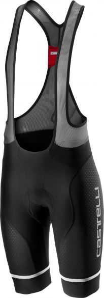 Castelli Free aero race 4 bibshort kit fietsbroek zwart/grijs heren 19005-010
