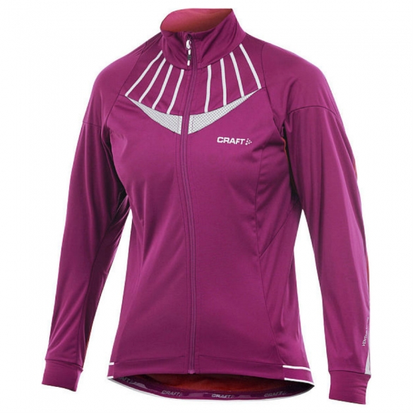 Craft Performance Bike Storm fietsjack donkerroze dames 1902316-2465