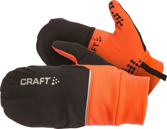 Craft Hybrid weather hardloophandschoen oranje 1903014-2576