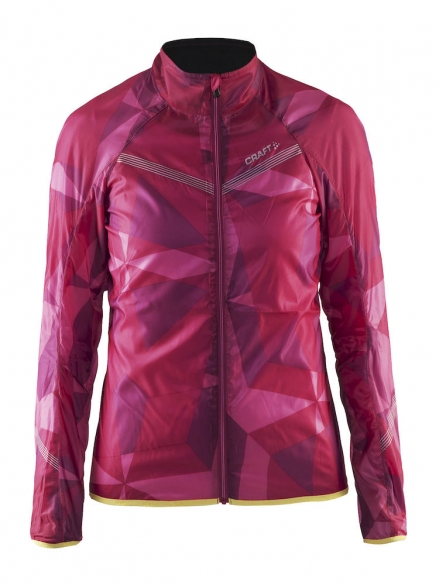 Craft Featherlight fietsjack Geo pop dames 1903258-2042