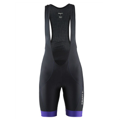 Craft Move bibshort dames zwart/paars 1903282-9463V