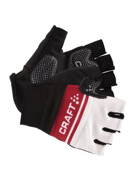 Craft Classic fietshandschoenen rood/wit heren 1903304-9430