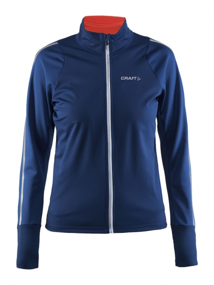 Craft Belle fietsjack blauw/deep dames 1903675-2381