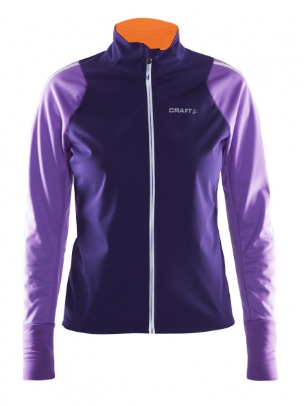 Craft Belle thermo windjack paars dames 1903675-2495