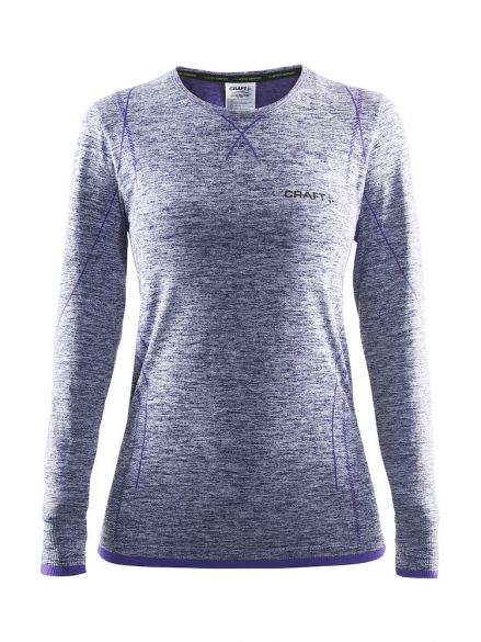 Craft Active Comfort roundneck long sleeve ondershirt paars dames 1903714-1463