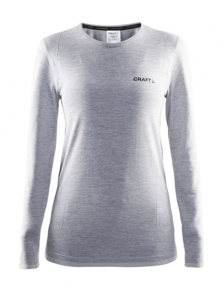 Craft Active Comfort roundneck long sleeve ondershirt grijs dames 1903714-1950