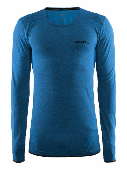 Craft Active Comfort roundneck long sleeve ondershirt blauw/pacific heren 1903716-1661