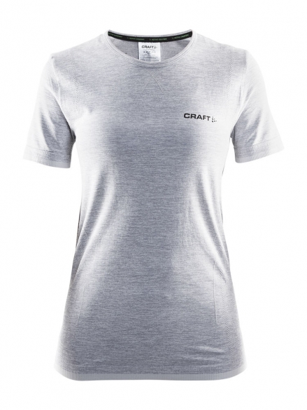 Craft Active Comfort roundneck short sleeve ondershirt grijs dames 1903790-1950