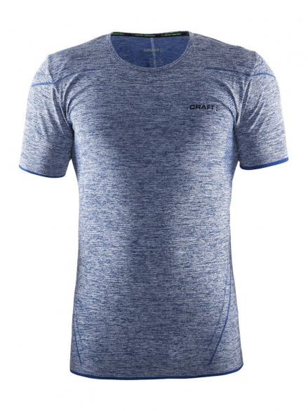 Craft Active Comfort roundneck short sleeve ondershirt blauw/deep heren 1903792-1381