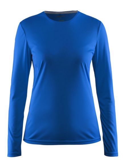 Craft Mind lange mouw hardloopshirt blauw dames 1903941-1336-vrr