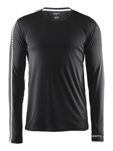 Craft Mind lange mouw hardloopshirt zwart heren 1903948-9920-vrr