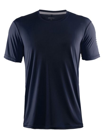Craft Mind korte mouw hardloopshirt blauw/navy heren 1903949-1390